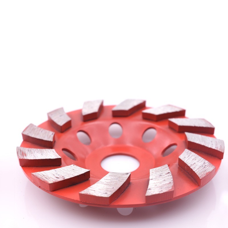 Turbo Wave Cup Wheels Diamond Cup Grinding Wheel for Masonry with Thick Segment (SED-GW-TCT)