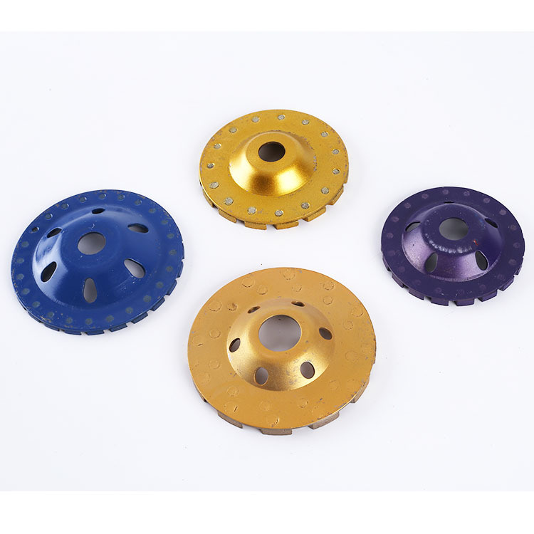 Turbo Wave Cup Wheels Diamond Cup Grinding Wheel for Masonry with Big Segments (SED-GW-TCB)