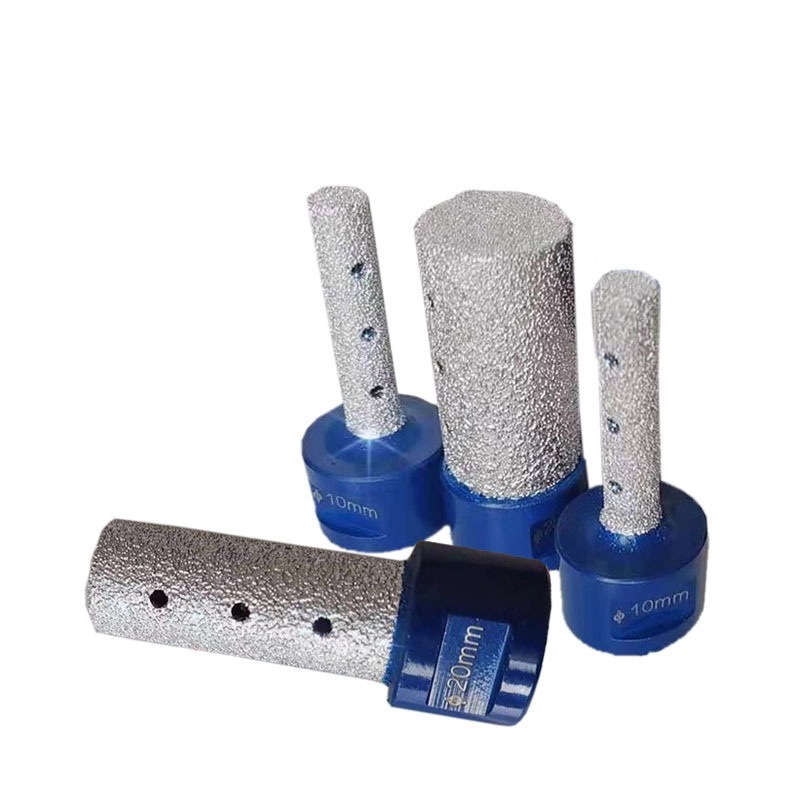 5PCS M14 Connetion vacuum Brazed Diamond Profile Router Bits Set with Straight Edge (SED-PRB-VM14S5)