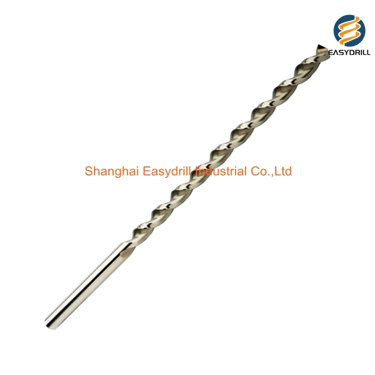 DIN1869 Fully Ground HSS Jobber Drills Spiral Parabolic Flute HSS Deep Hole Twist Drill Bit for Metal Stainless Deep Drilling (SED-HT1869)