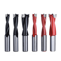3in1 Tungsten Carbide Tip Woodworking Row Drill Bits Hinge Boring Dowel Drill Bits (SED-RDB-CT)