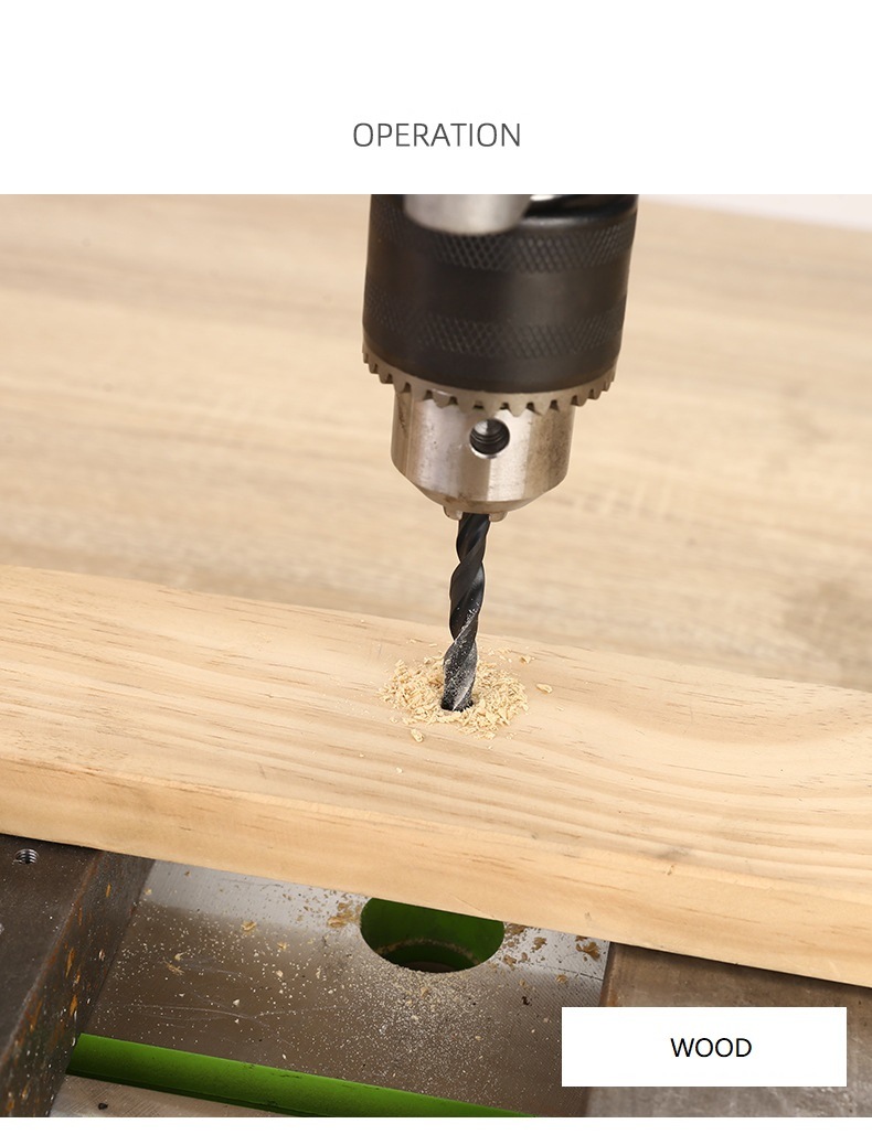 170PCS HSS Drills Set Metric DIN338 Titanium HSS Drill Bit Set for Metal Stainless Steel Aluminium PVC Iron Drilling in Metal Box (SED-DBS170)