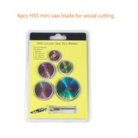 7PCS Set Mini HSS Saw Blade with Tin-Coated for Woodworking (SED-MSB7)