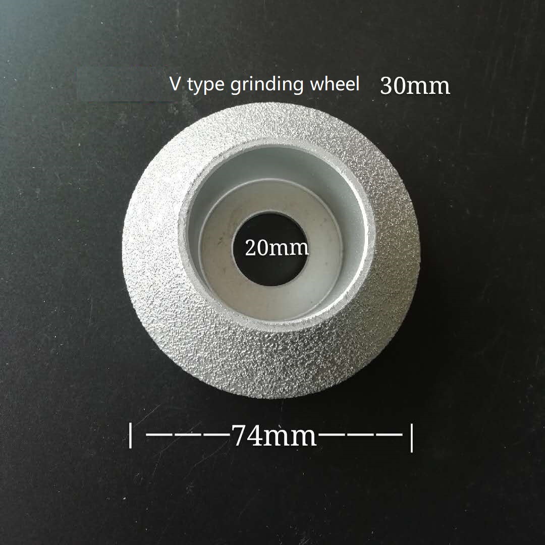 Vacuum Brazed Bevel Type Engraving Grinding Wheels Diamond Profile Wheel (SED-PW-VBB)