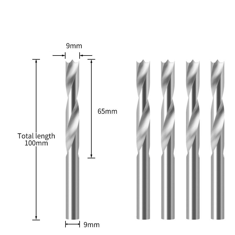 5PCS Drills Set HSS Brad Point Twist Drill Bits for Woodworking (SED-BP-S5)