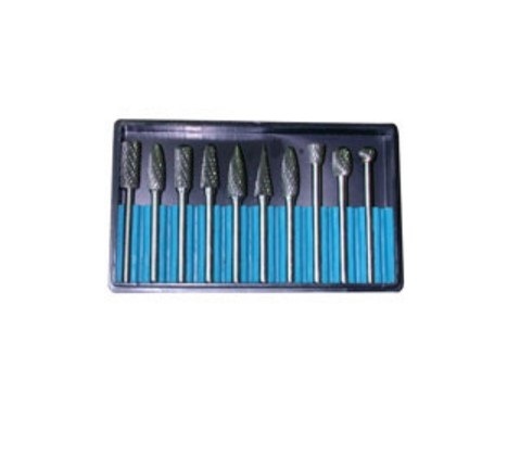 10PCS Rotary Files Set Tungsten Carbide Burrs Set in Plastic Box (SED-RBS101)