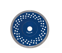 Turbo Segment Diamond Saw Blade with Flange&Silent Holes (SED-DSB-TSF)