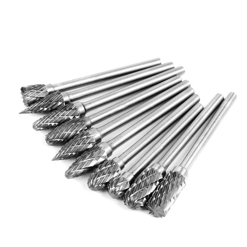 High Quality Double Cut Tungsten Carbide Burr for Brass, Alumimiun, Soft Steel (SED-RB-S101)