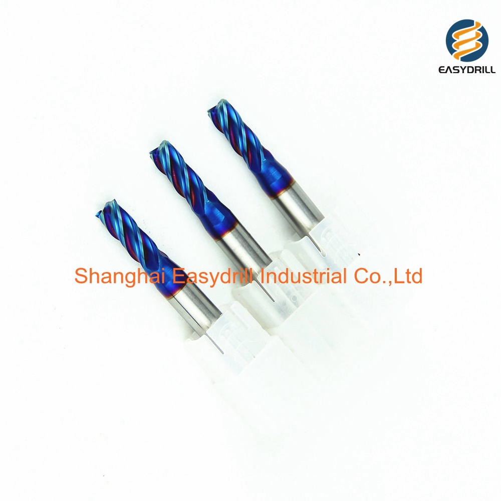 HRC65 High Precision Tungsten Carbide Milling Cutter Coated Roughing End Mill