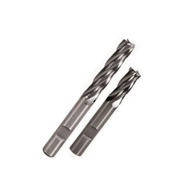 HSS Roughing Square End Mill with Stop Collar (SED-EM-RS)