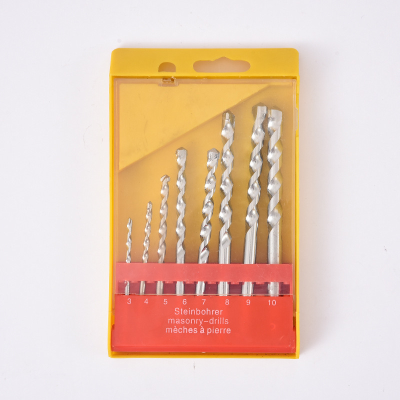 8PCS Drills Set Masonry Twist Drill Bits Set in Plastic Box (SED-MD-S8)