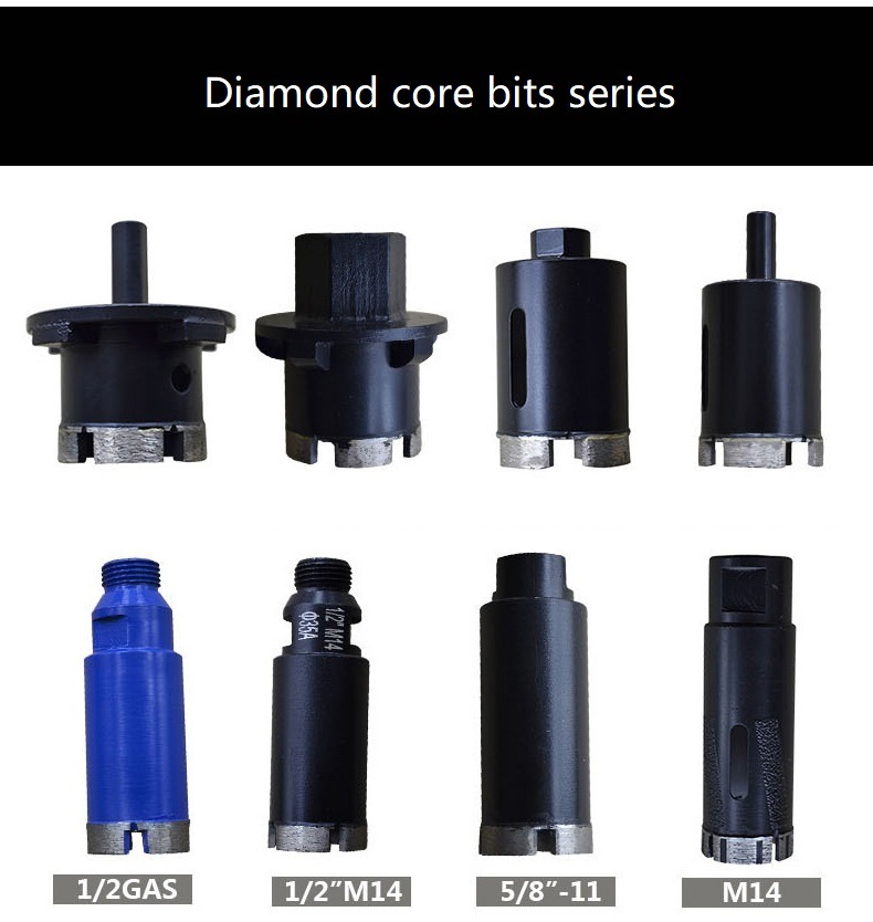 Diamond Tools M10 Vacuum Brazed Diamond Core Drill Bits for Stone (SED-DCD-M10VB)
