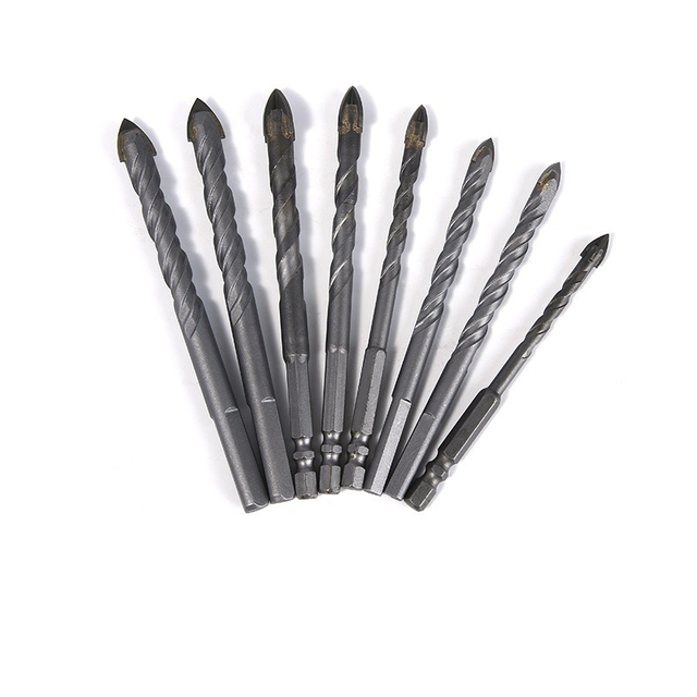 Triangle Shank Twist Drill Bits for Glass and Ceramics (SED-GDR)