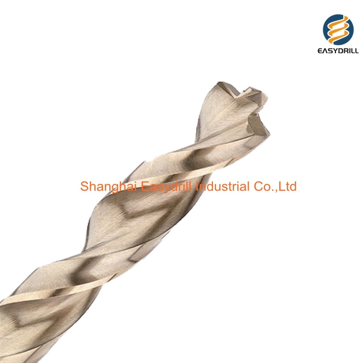 Fully Ground Three Flats Shank HSS M35 Drills Cobalt HSS Pilot Point Twist Drill Bit for Metal Stainless Steel Aluminium (SED-HTPP)