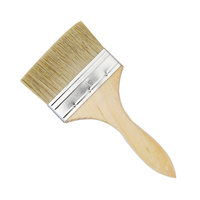 Wood Handle Paint Brush with bristle