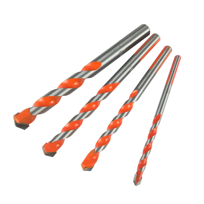 Carbide Tip Multifunction Drill Bits with Red Flute Coating for Drilling Stone, Steel, Glass, Concrete, Wood, Plastic, Brick and Tiles (SED-MTD-RF)