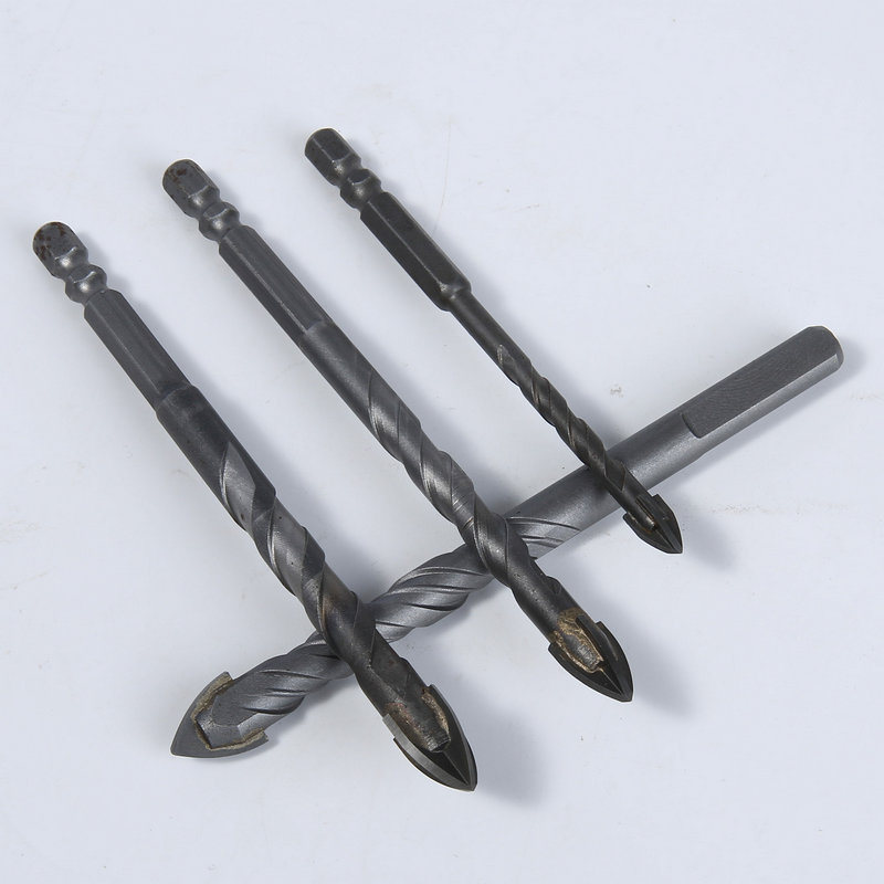 Triangle Shank Multifunction Drill Bits with Straight Tip for Drilling Stone, Glass, Wood, Plastic, Brick and Tiles (SED-MTD-ST)