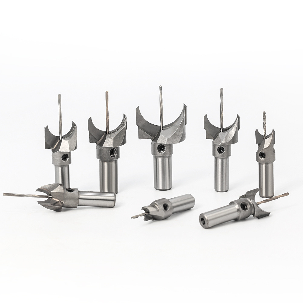 Alloy Blade Woodworking Round Ball Milling Cutter with Center Drill (SED-MC-RB)