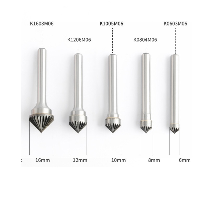 K Type Power Tools Accessories Rotary Files Tungsten Carbide Burr (SED-RB-K)