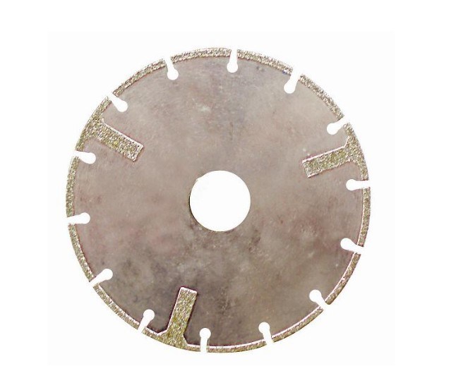 Electroplated Segmented Diamond Saw Blade with Protection Segment (SED-DSB-ES)