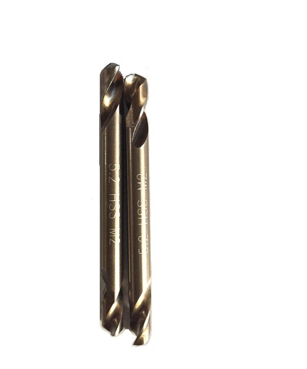 Bright Finish HSS Drill Bit HSS Drill Fully Ground Double Ends HSS Twist Drills for Stainless Steel Metal Aluminium (SED-HDE02)