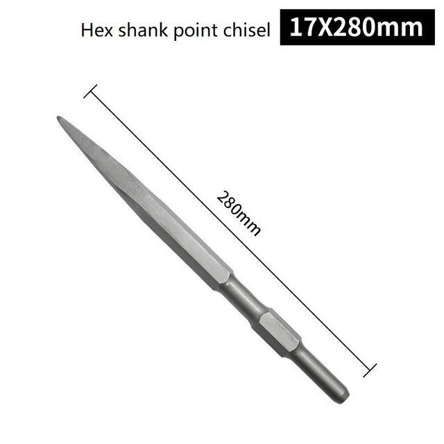 Hex Shank Point Chisels (SED-CP-HS)