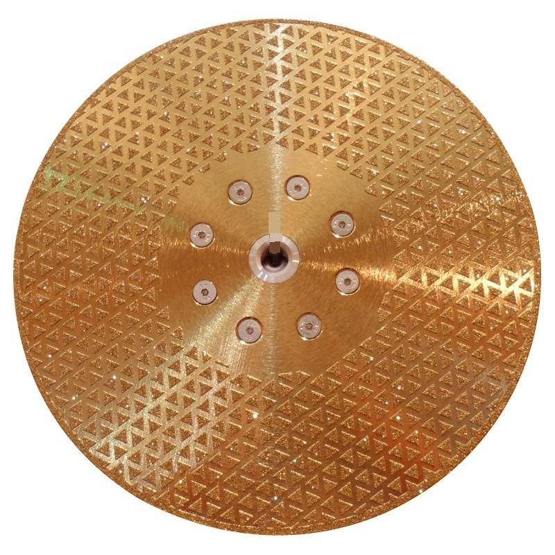 Electroplated Diamond Saw Blade with Double Face Coating (SED-DSB-ET)