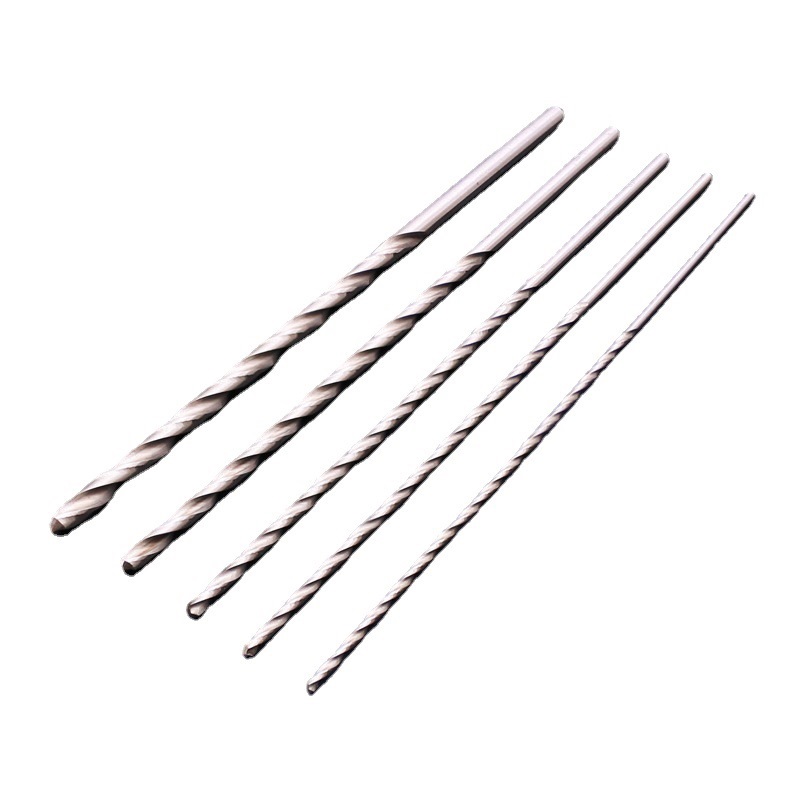 DIN340 Straight Shank HSS Drill Bit Long Length HSS Twist Drill for Stainless Steel Metal Aluminium PVC Iron (SED-HT340)