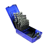 29PCS HSS Brad Points Wood Twist Drill Bits Set in Metal Box (SED-BPT-S29)