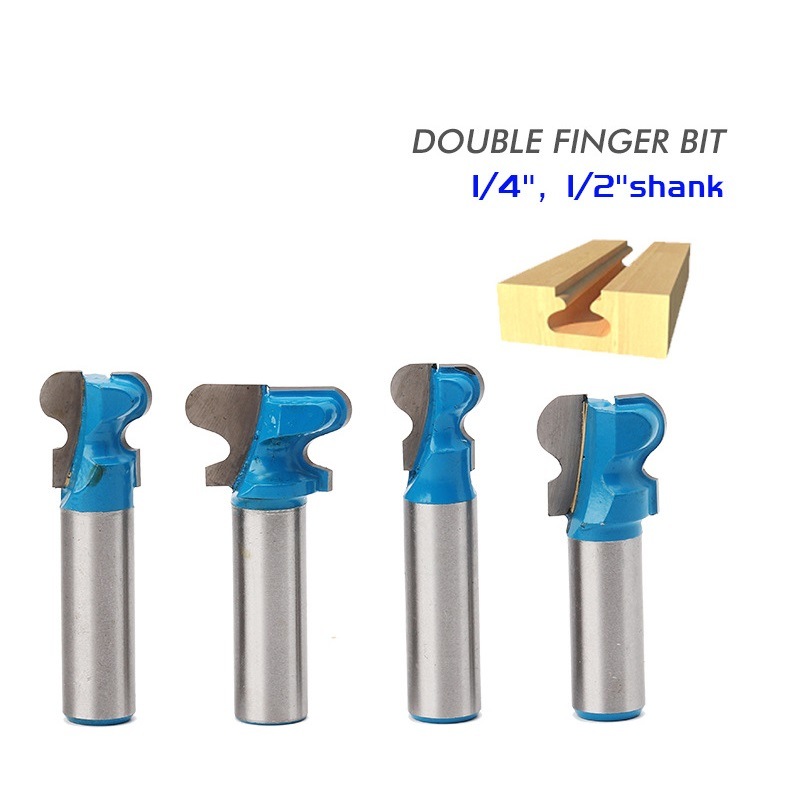 Double Arc Finger Bits Woodworking Milling Cutter (SED-MC-DA)