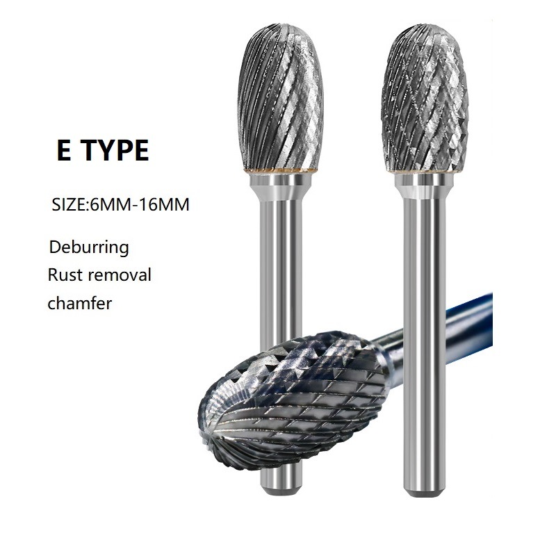 E Type Power Tools Accessories Rotary Files Tungsten Carbide Burr (SED-RB-E)