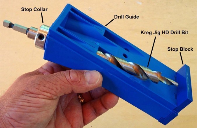 DIN8374 Straight Shank 90 Degree Fine Tolerance HSS Subland Two Step Drill Bit for Metal Drilling and Kreg Pocket Hole Jigging (SED-SD8374)