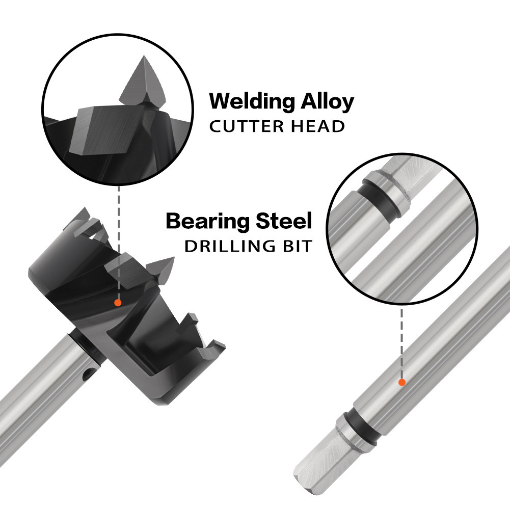 Carbide Tips Countersink Drill Counterbore Drill Bits Forstner Drill Bits (SED-FDB-CT)