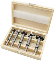 5PCS Wood Forstner Drill Bits Set in Wooden Box (SED-FDG-S5)