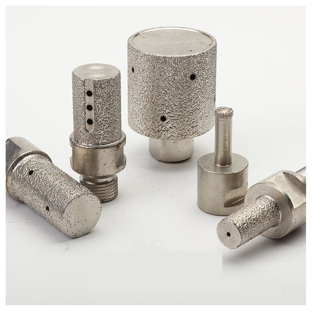 Vacuum Brazed Diamond Profile Router Bit with Straight Edege (SED-PRB-VBS)