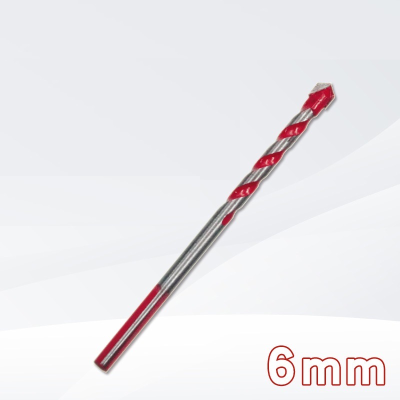 Carbide Tip Multifunction Drill Bits with Red Flute Coating for Drilling Stone, Steel, Glass, Concrete, Wood, Plastic, Brick and Tiles (SED-MTD-RF)