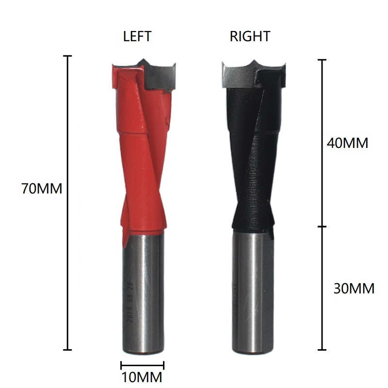 3in1 Tungsten Carbide Tip Woodworking Row Drill Bits Hinge Boring Dowel Drill Bits (SED-RDB-CT)