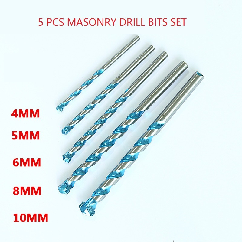 Carbide Tip Masonry Drill Bits with Blue Flute Coating (SED-MD-B)