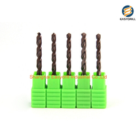 Straight Shank Tungsten Carbide Twist Drill Bit with Amber Coating (SED-CTD-SA)