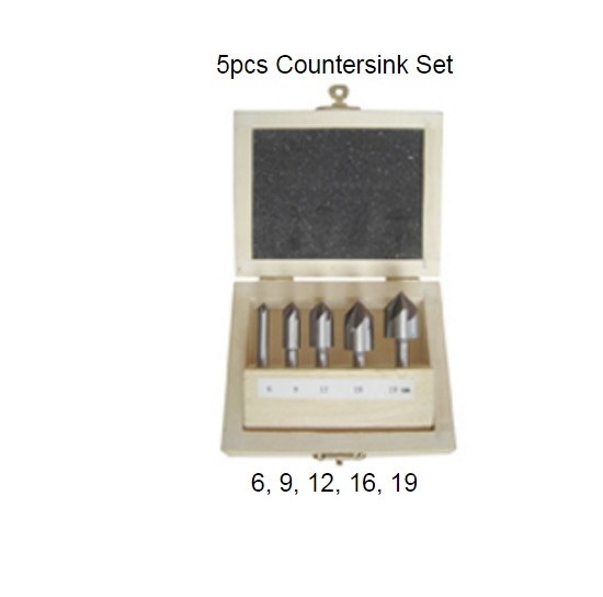 5PCS HSS Countersink Set (SED-CSS5)