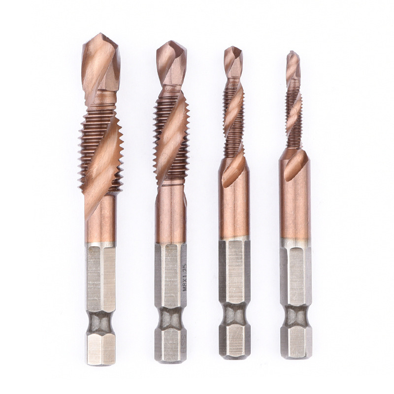 HSS Combined Drill&Tap Bit with 1/4 Hex Shank (SED-CDT)