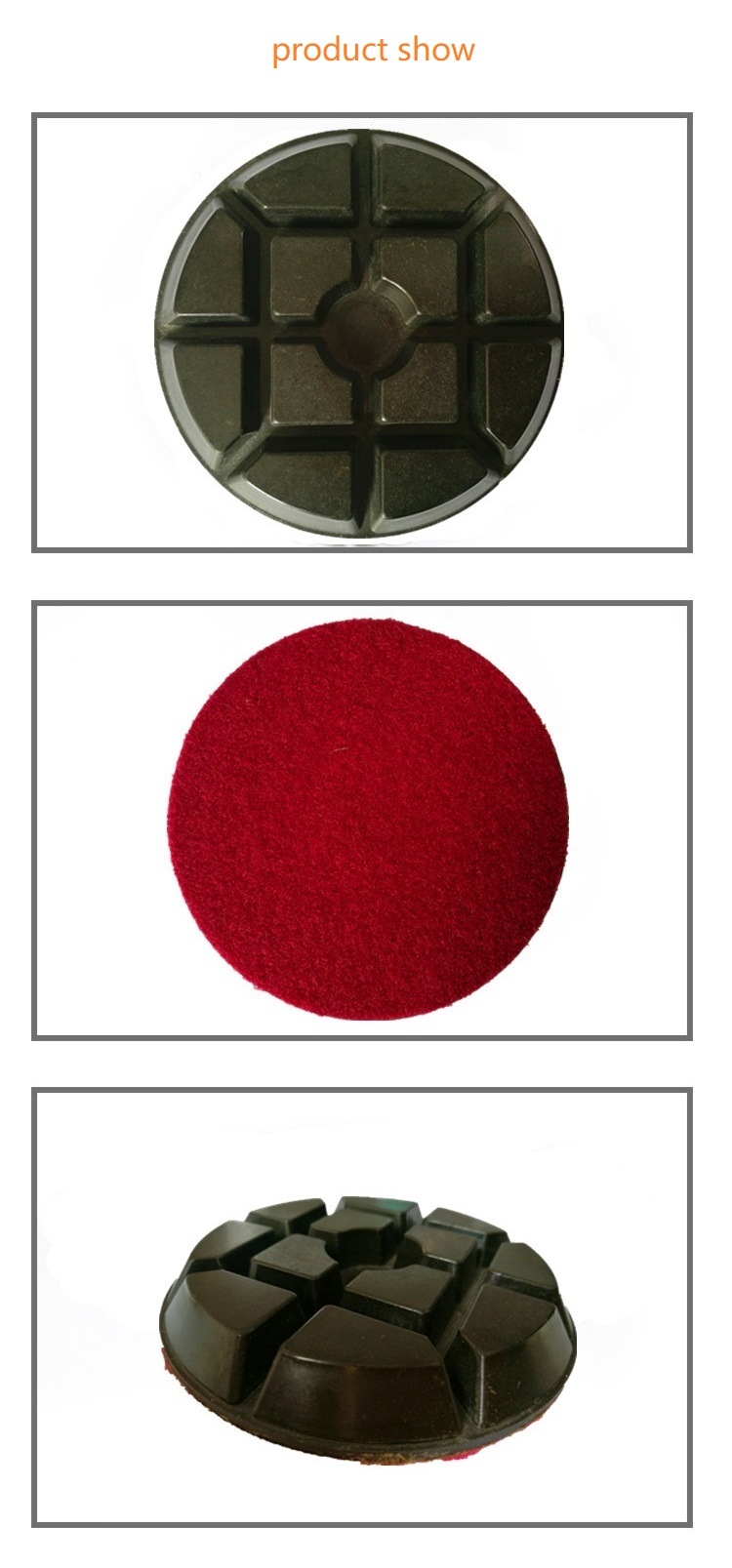 Diamond Polishing Pads for Floor (SED-PP-F)