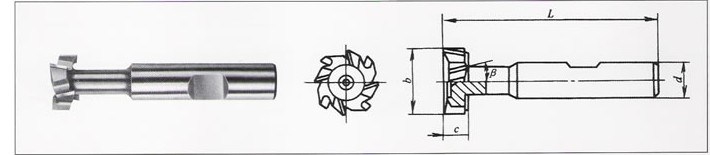 HSS T-Slot End Mills with Straight Shank (SED-EM-TS)