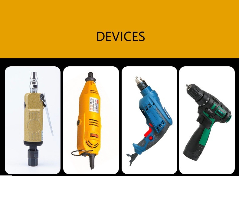 20PS Vacuum Brazed Diamond Burrs Set in Wooden Box (SED-VBS20-W)