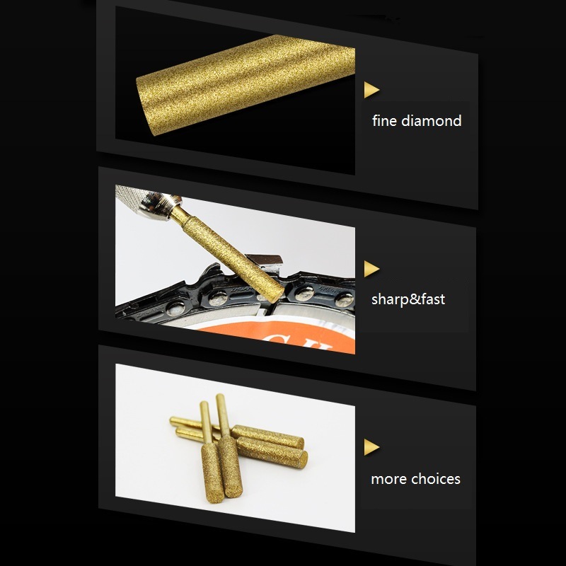 High Quality 6mm Shank Vacuum Brazed Diamond Mounted Points (SED-DMP-VB)