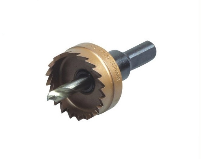 High Quality HSS Hole Cutter M2 HSS Hole Saw with Amber Coating for Metal Drilling (SED-HSS-A)