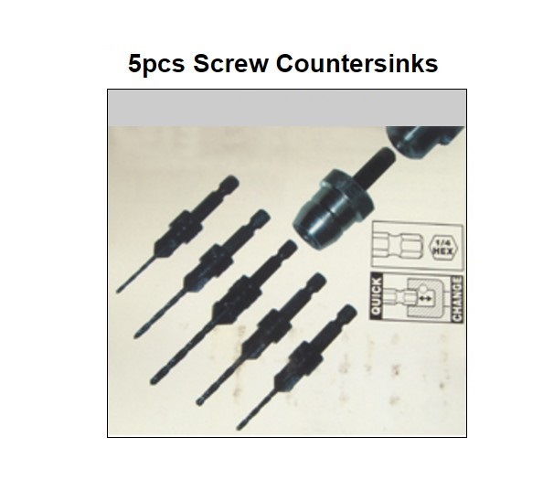 HSS Taper Drill Bits Screw Countersink Bit Set (SED-CSD13-TD)