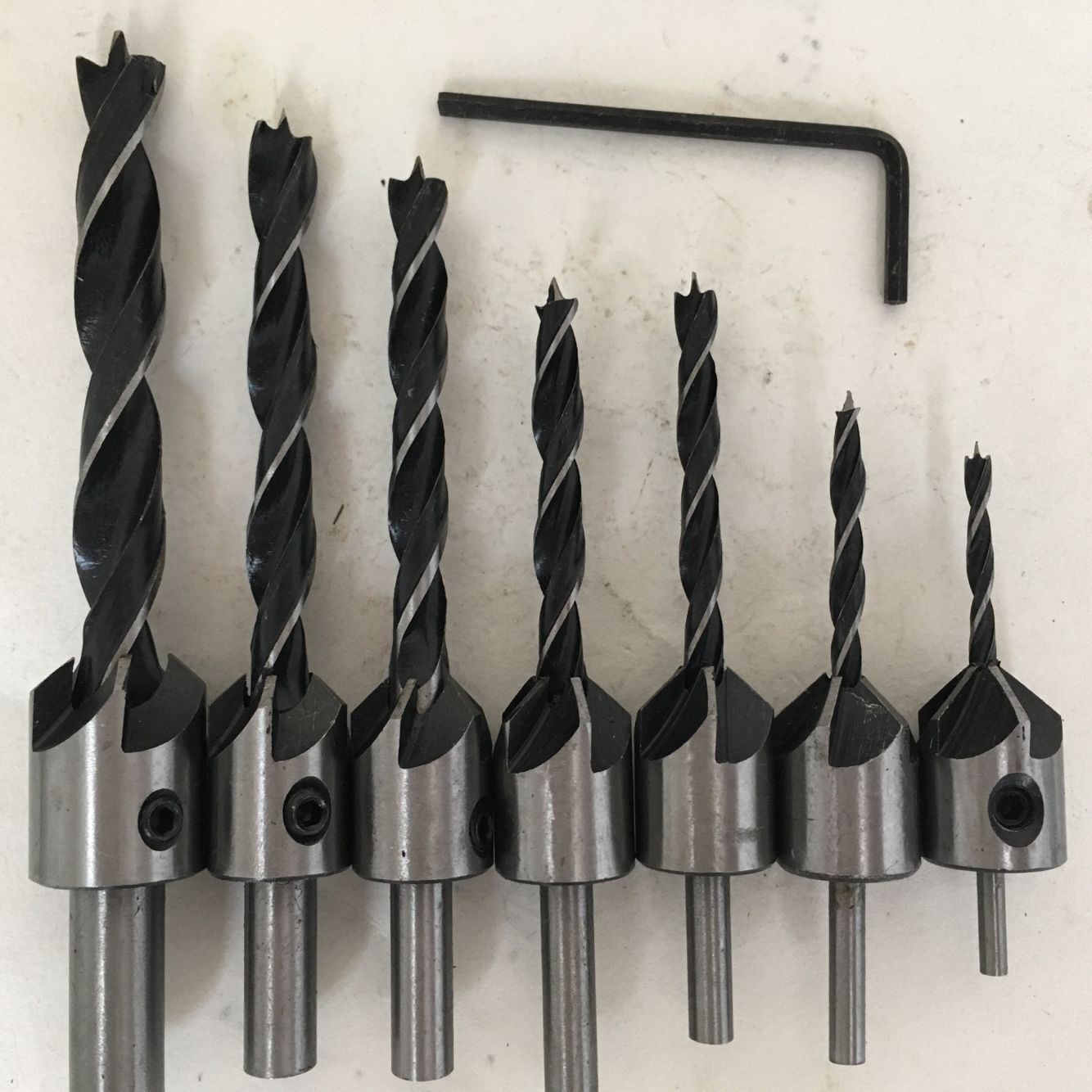 Wood Brad Point Countersink Drill Bits (SED-BPC)