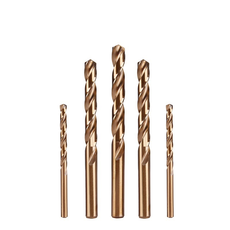 5PCS HSS Drill Bits Set Tin-Coated HSS Twist Drill Bits with Hex Shank (SED-DBS5)