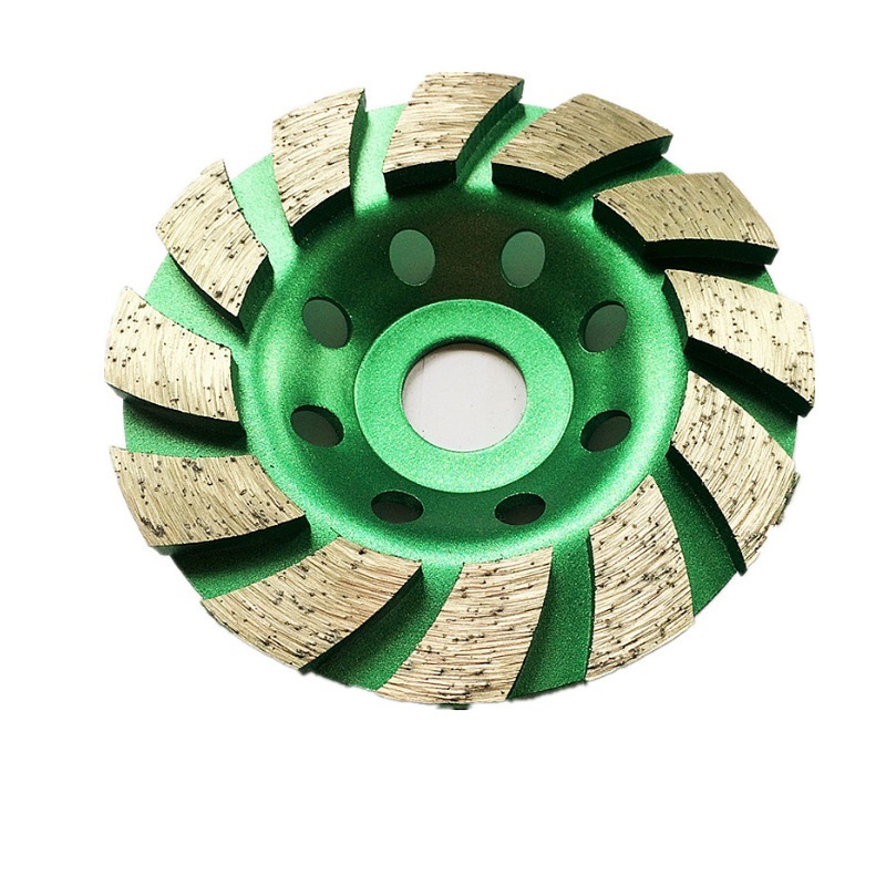 Turbo Wave Cup Wheels Diamond Cup Grinding Wheel for Masonry with Big Segments (SED-GW-TCB)